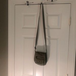 Mossimo Supply Co. Army green shoulder bag, purse